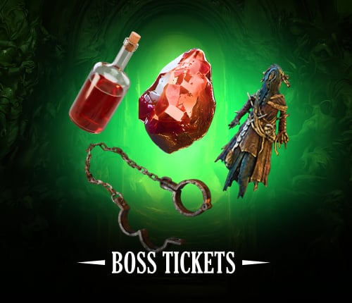 DIABLO 4 BOSS TICKETS